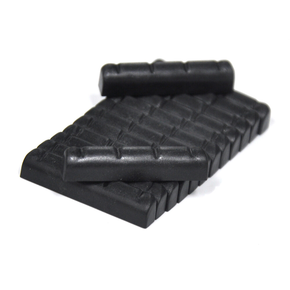 50pcs Black ABS Plastic Ukulele Nuts 35mm for 4 String Ukulele