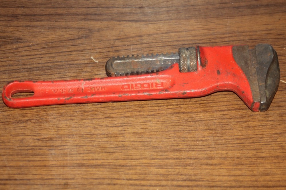 RIDGID SPUD 2-5/8" Heavy Duty Pipe Wrench