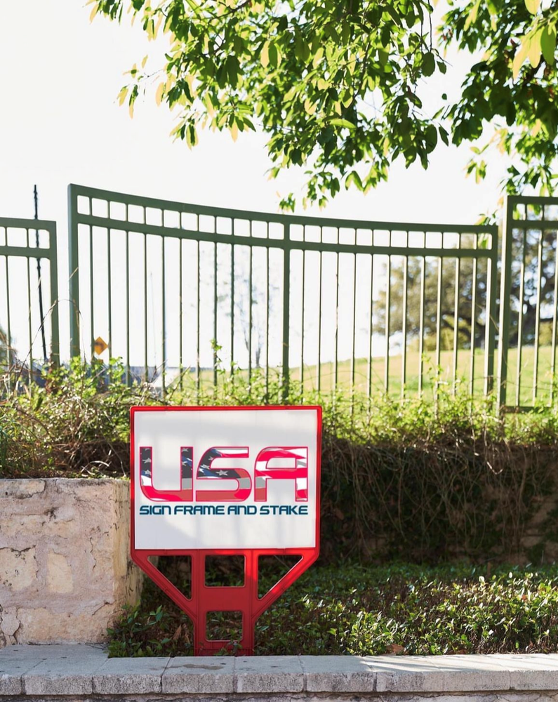 Yard Sign Frame 25-PACK **BLACK** Real Estate Sign Frame - 18x24
