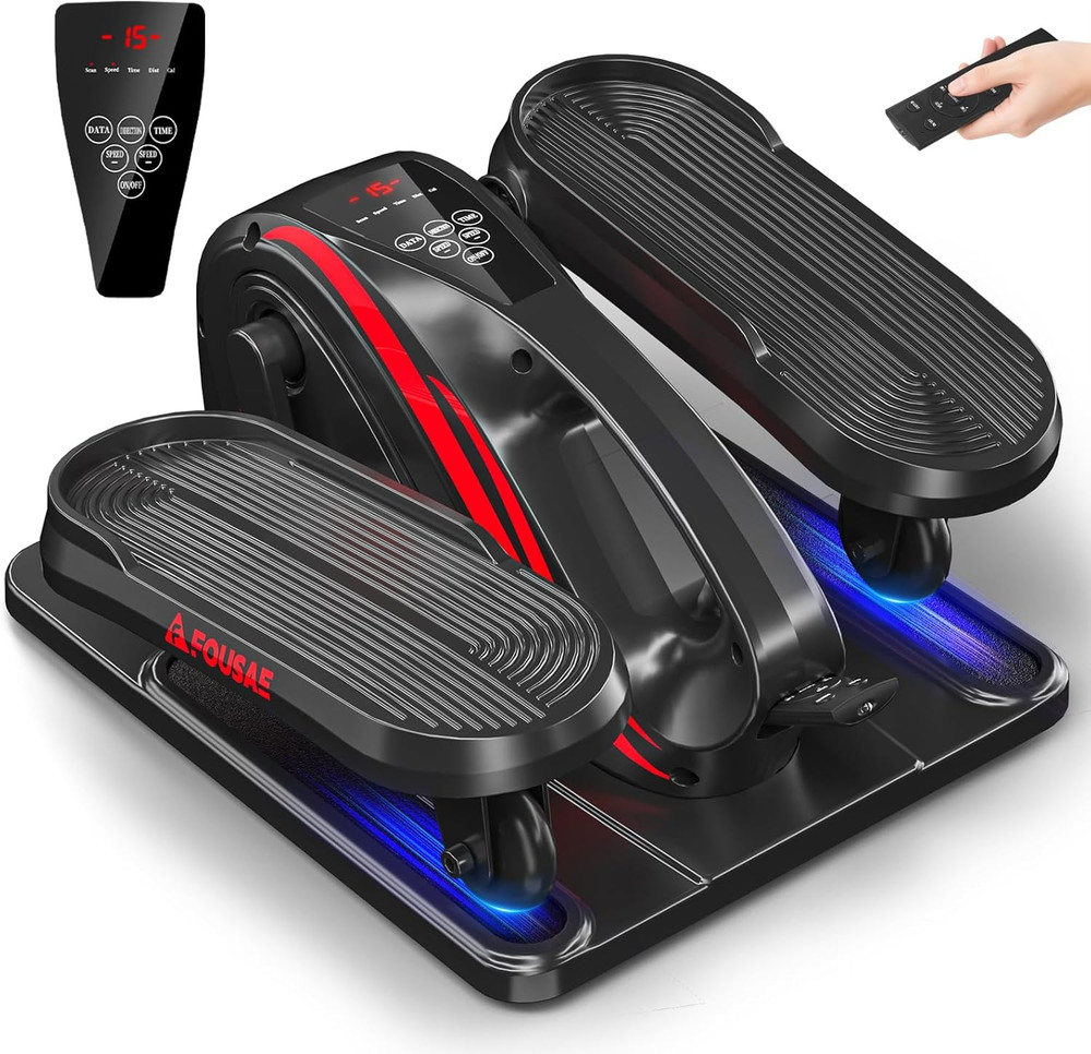 Under Desk Elliptical Machine, Electric Elliptical Leg Exerciser While Sitting f