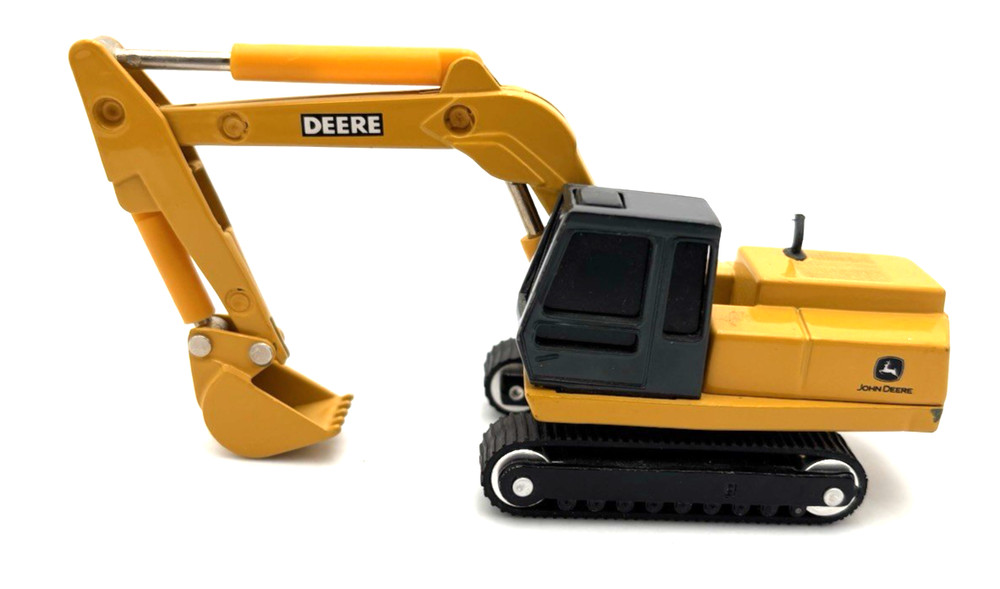 ERTL Construction Vehicle John Deere Excavator about 2"