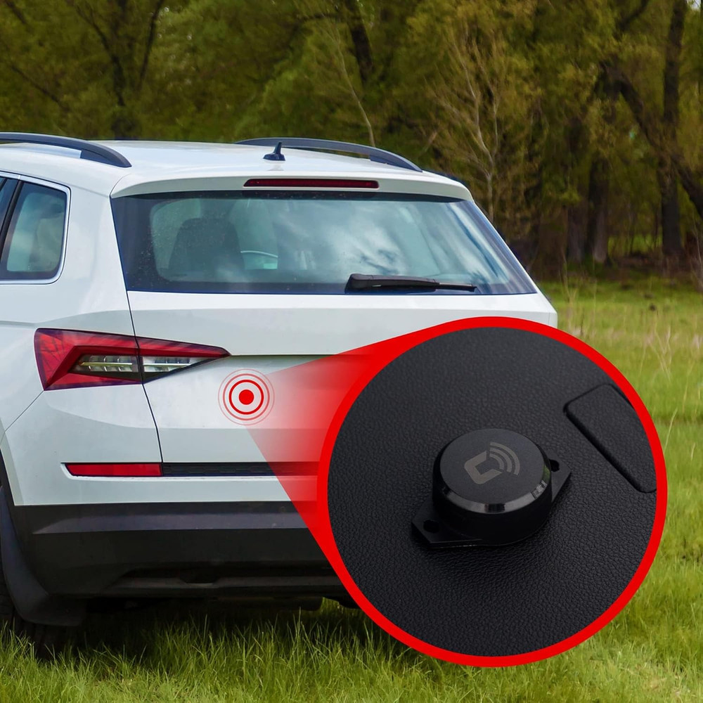 BT Vibration Sensor Add-On - Improved Car Theft Protection and Security for Your