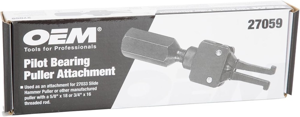 OEMTOOLS 27059 Pilot Bearing Puller Attachment, Pilot Bearing and Bushing