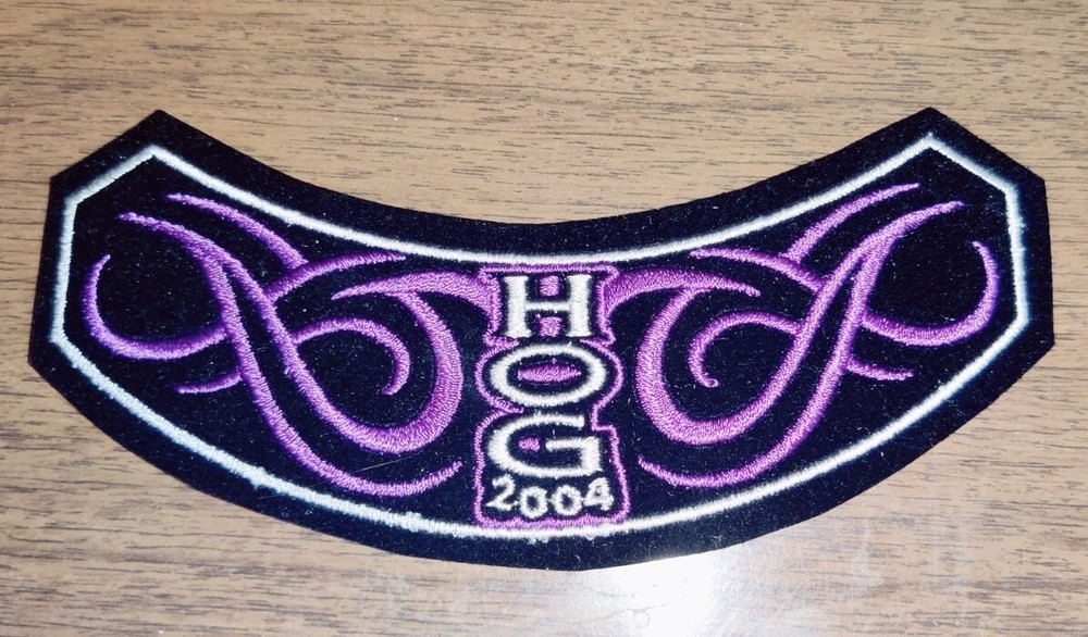 Harley Owners Group Patch HOG 2004 Rocker Biker Harley Davidson  Motorcycles