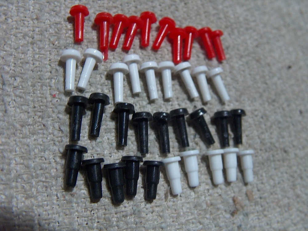 Mastermind Key Pegs White Red Black - You Pick -