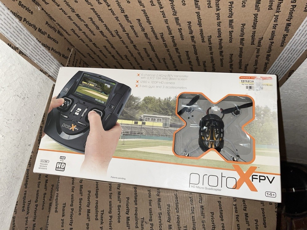 Estes Proto X FPV Micro Quad RTF ID1041 Open Box
