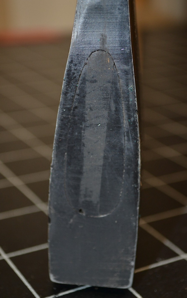 COLLINS CRUISER AXE WITH ORIGINAL SHEATH - ORIGINAL HANDLE - SADDLE AXE