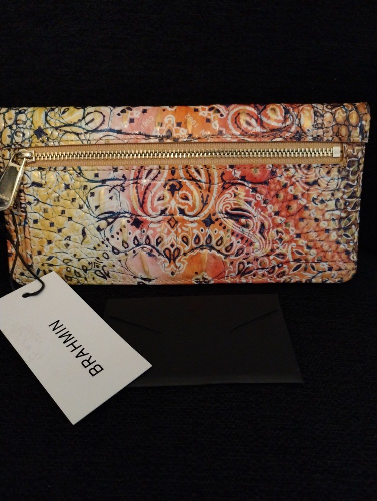 Brahmin Bandana Ady Leather Wallet NEW