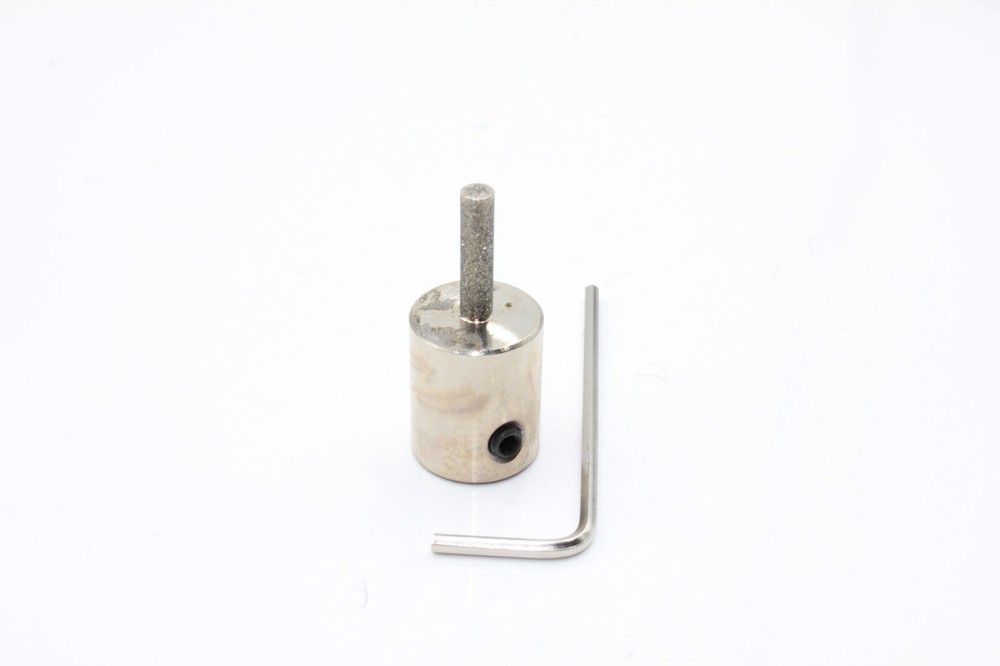 1/8" Diamond Stained Glass Grinder Machine Cap Head Bit