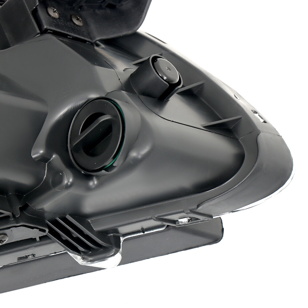 Labwork Left+Right Headlight Assembly For 2015-2017 Hyundai Sonata Chrome Clear