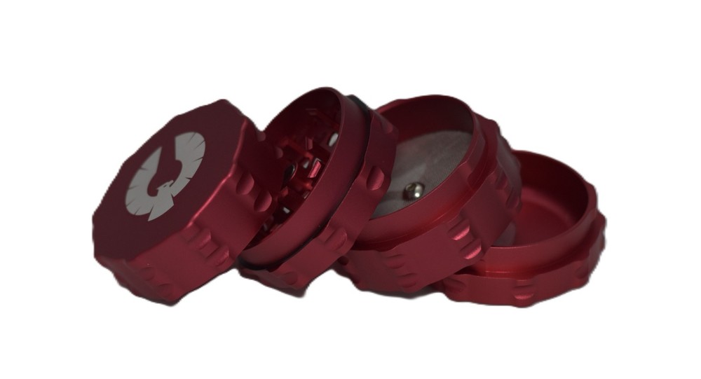 Phoenician - Medium 4 Piece Red Grinder Authentic