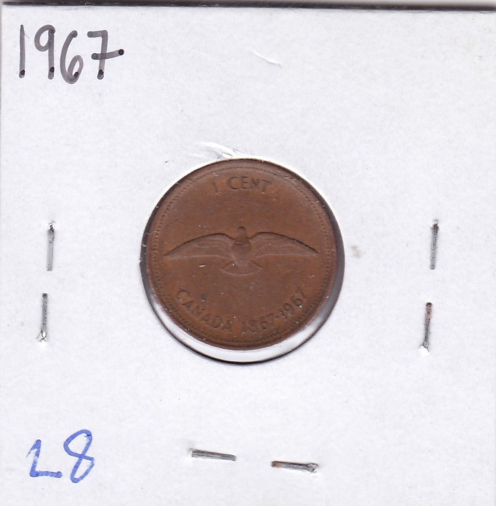1967 Canada Cent L8
