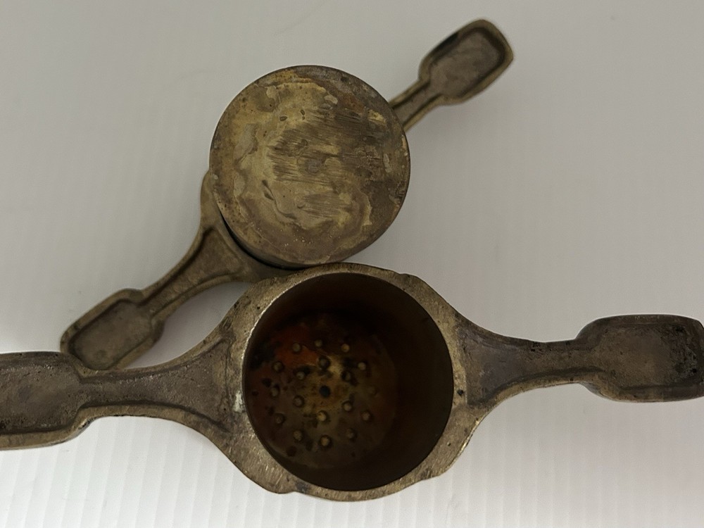 Old Brass Handcrafted Unique Small Squeezing Vermicelli Making Machine FREE SHIP