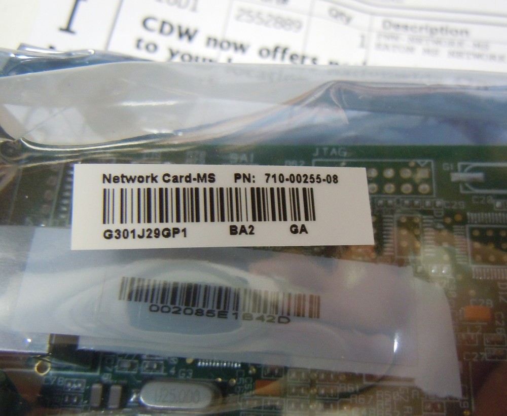 NEW Eaton 710-00255-08 MS Web SNMP Network Management Card SHIPS *SAME* DAY