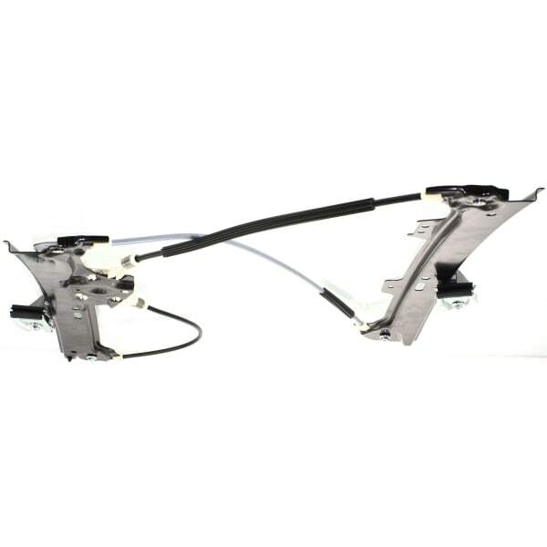 Front, Passenger Side Power Window Regulator, Without Motor For 04-10 5-SERIES
