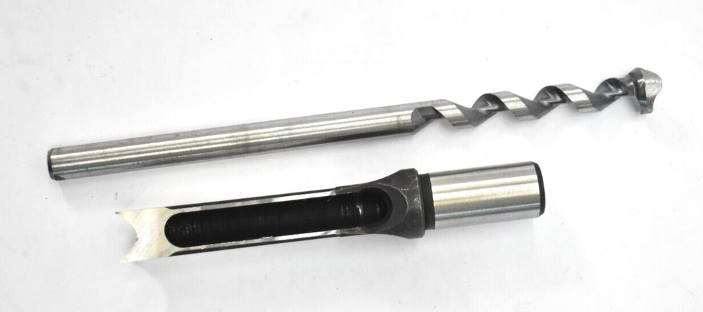 ArhaR Square Hole Drill Bit Square Auger Mortise Chisel Bit Tool Guide 9.5mm