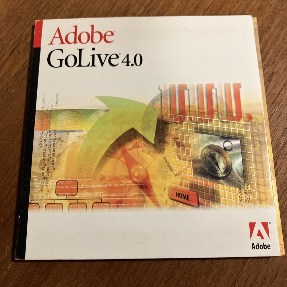 Adobe GoLive 4.0 For Macintosh W/ Serial