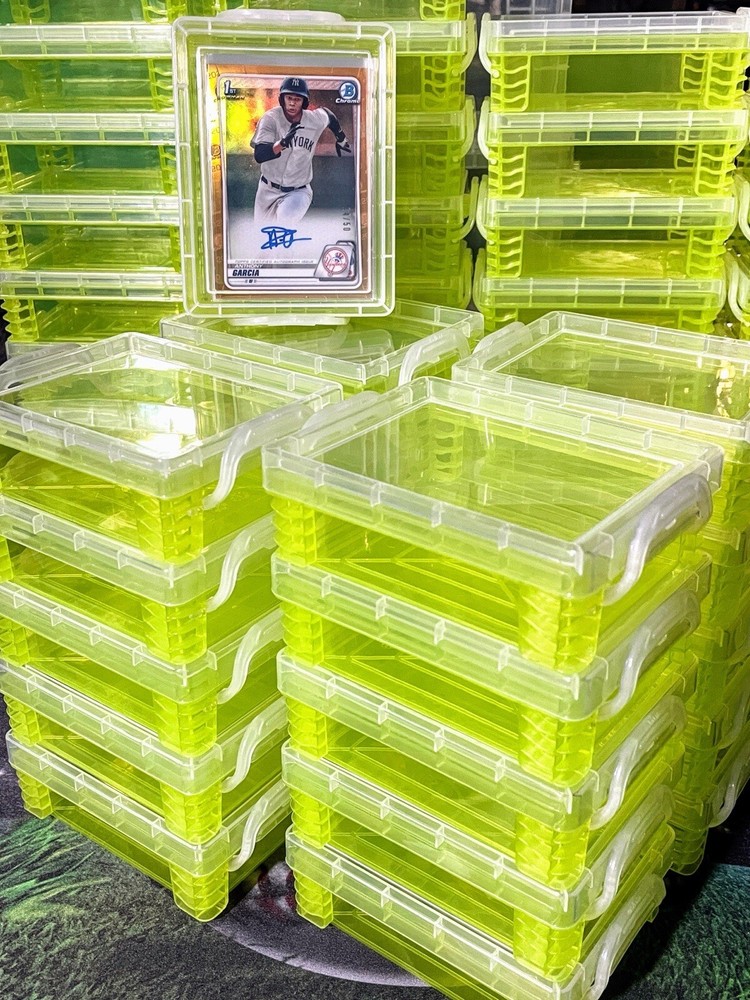 Card Storage Box Vaults (8-Pack) {Holds 50 Each}💥Stackable For Sleeved Cards!