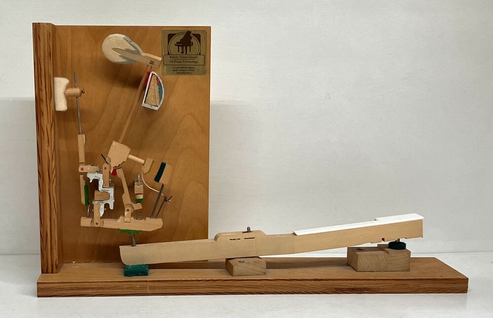 SEE HOW A PIANO WORKS - Cut Away View