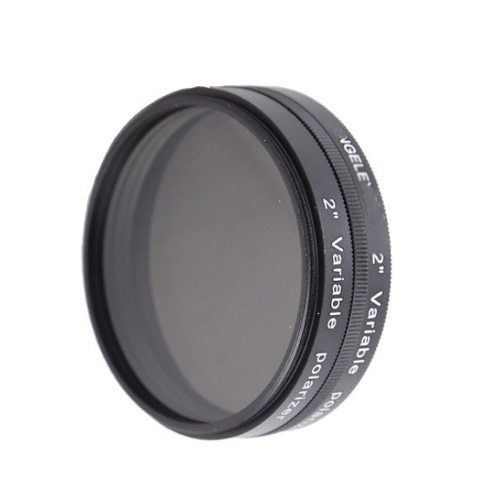 2 Inch Variable Polarizing Filter Lens for Astronomical Telescope Eyepiece