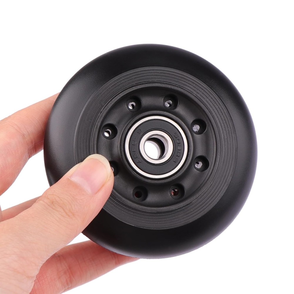 PU Caster Board Wheels 76x24mm 90A Set 4 Pcs Replacement for RipRider RipStik