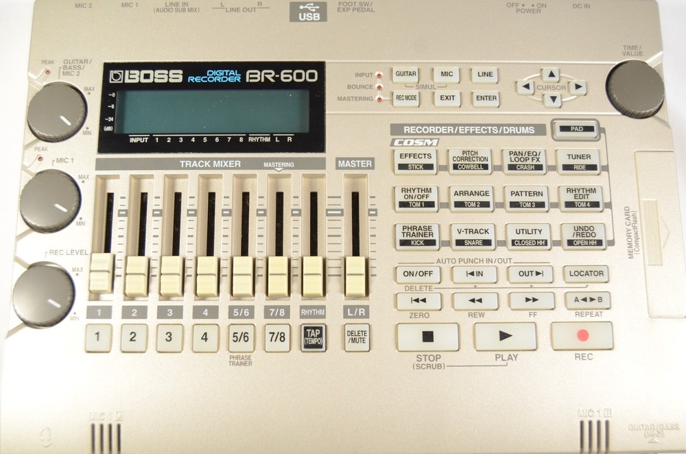 BOSS BR-600 Multi Track Digital Recorder 8 track Unit only
