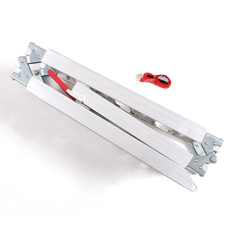 Motorcycle aluminium loading ramp CS3 set wheel chock Easy Plus folding max 270k