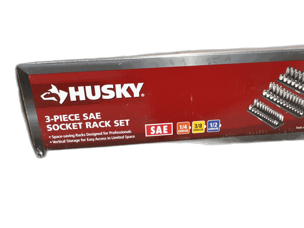 Husky SAE Socket Rack Set (3-Piece)