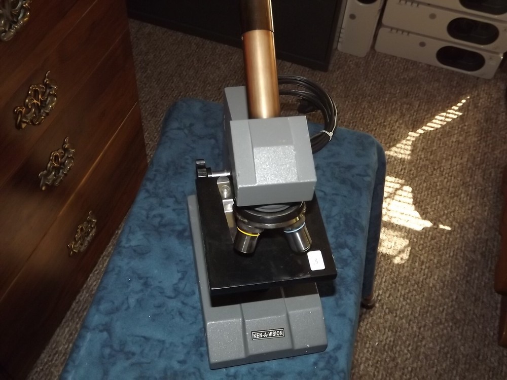Ken-A-Vision Microscope 4/0.1 Needs Replacement Lens