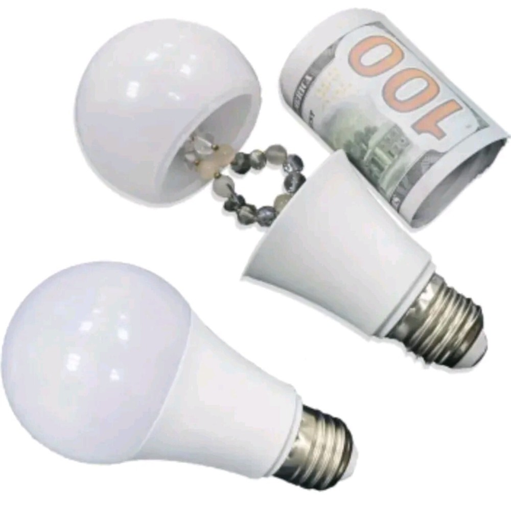 Stasher LED White Iight Bulb Container