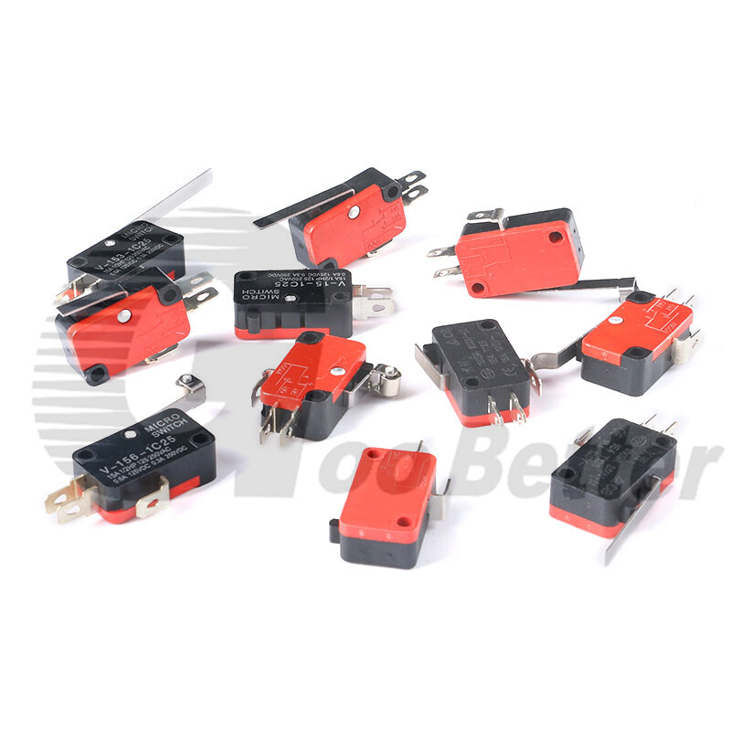 Microswitch Limit Switch Long Curved Roller Lever Snap Action Micro Limit Switch