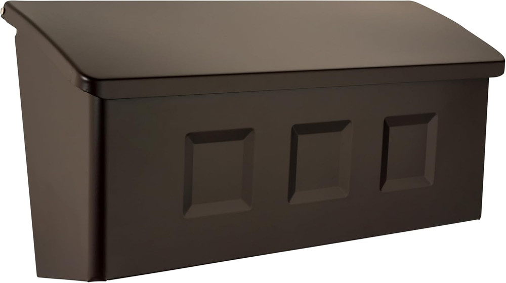 Wayland™ Vertical Wall-Mounted Mailbox for Outside, Rust-Resistant Galvanized St