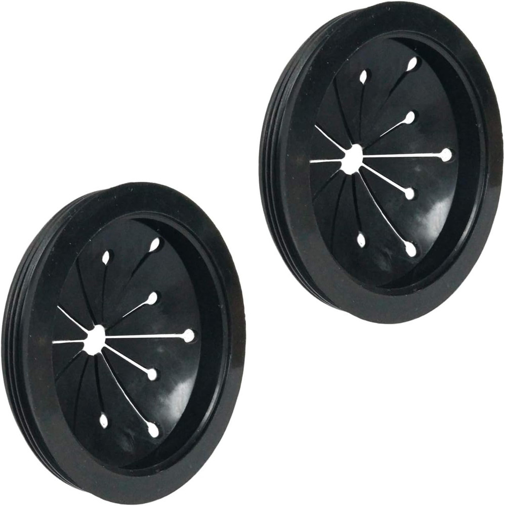 2 Pack Rubber Garbage Disposal Splash Guard Sink Baffle Disposal Replacement Was