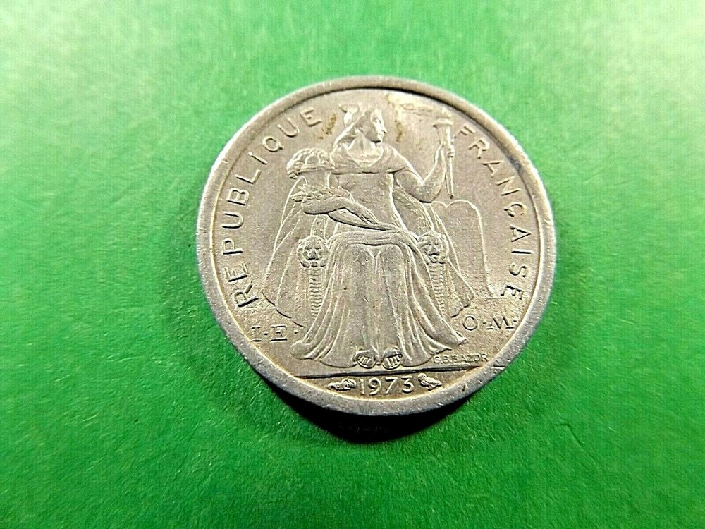 NEW CALEDONEA 1973 1 Franc