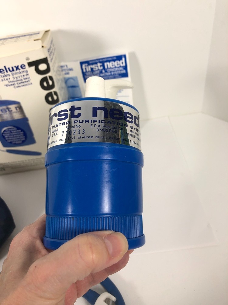 First Need Deluxe Portable Water Purifier System