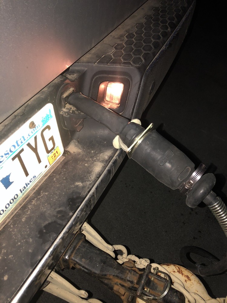 Military Trailer to Civilian Truck Adapter 9" fits M-Series Humvee M1101 M1102