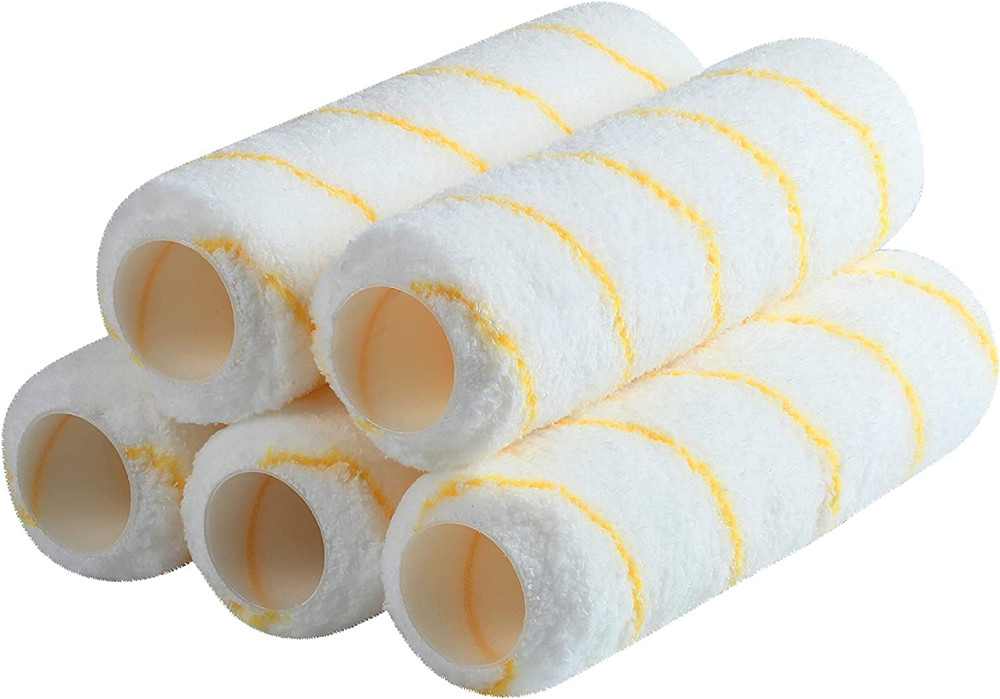 5pcs Paint Roller Covers,9" Roller Covers,Naps for Paint Roller Brush,Roller Nap