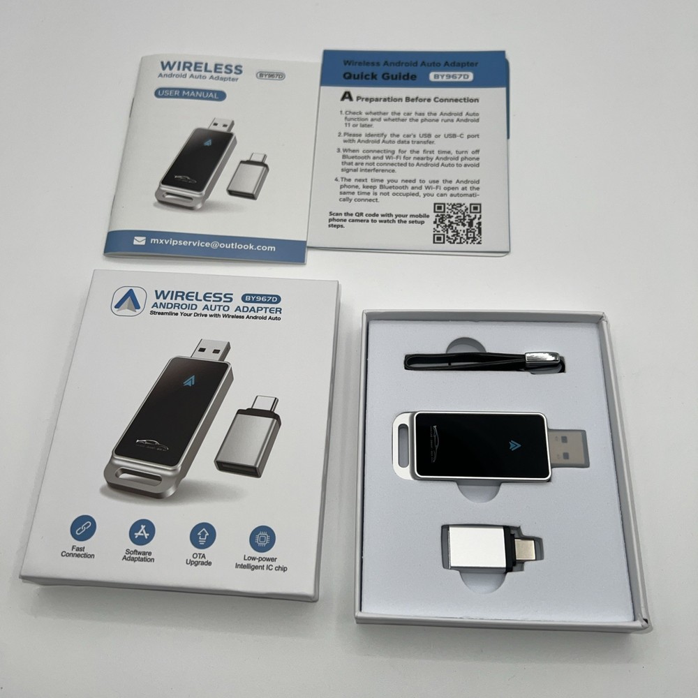 android auto wireless adapter car