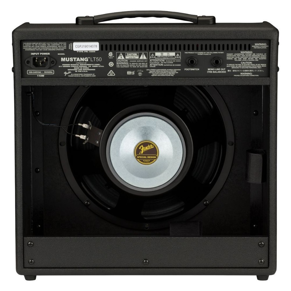 Fender Mustang LT50, 120V Guitar Amplifier