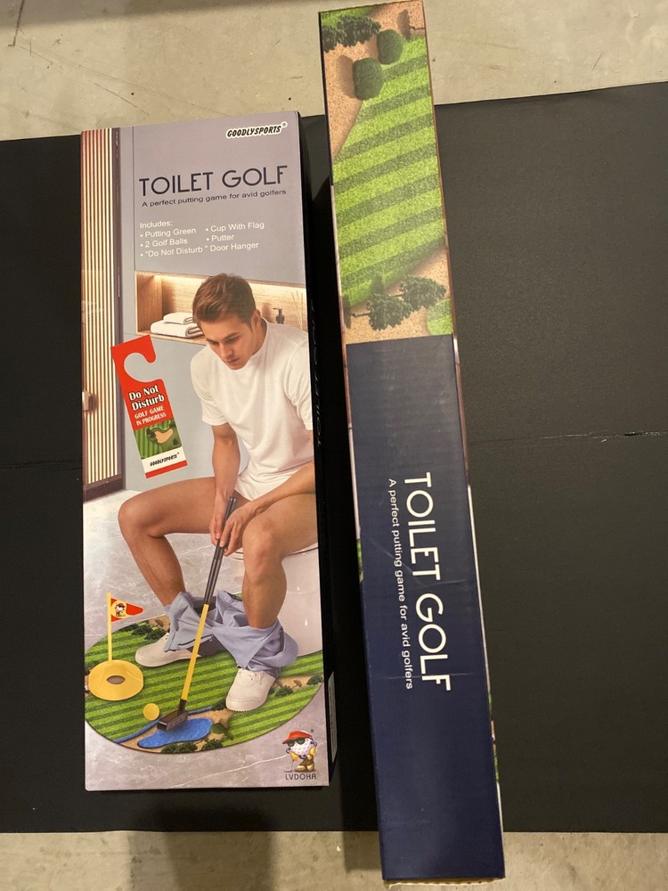 Toilet Golf – Bathroom Putting Game