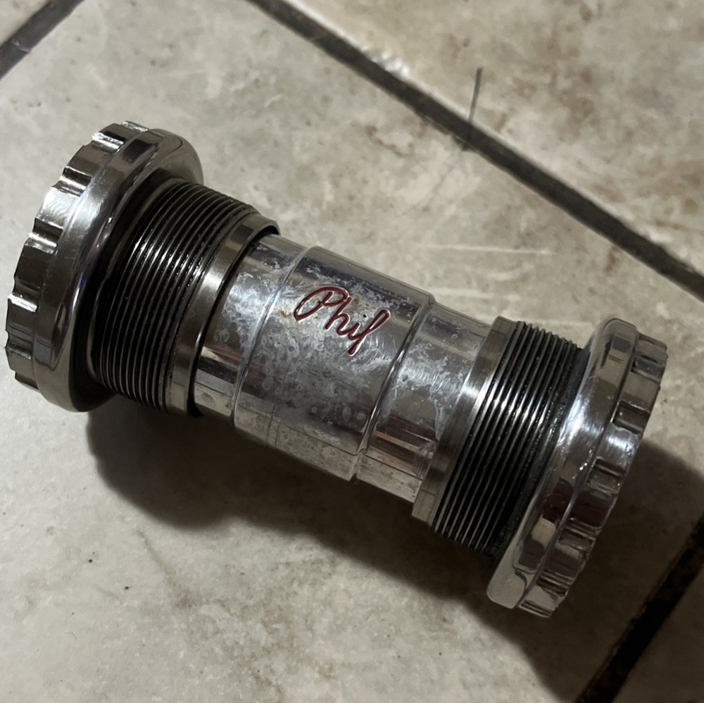 Phil Wood Stainless external 68 BB, polished