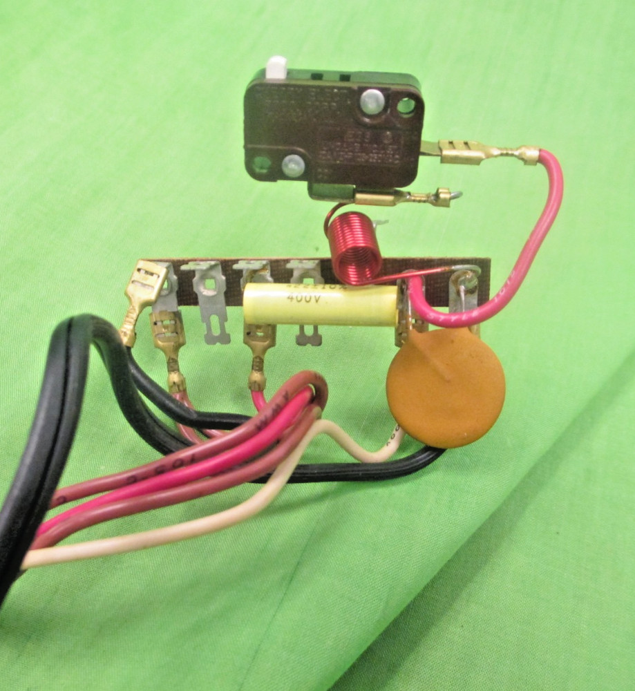 BIC 960 940 TURNTABLE MOTOR ASSEMBLY WORKS GREAT COMPLETE WITH AC CORD + SWITCH