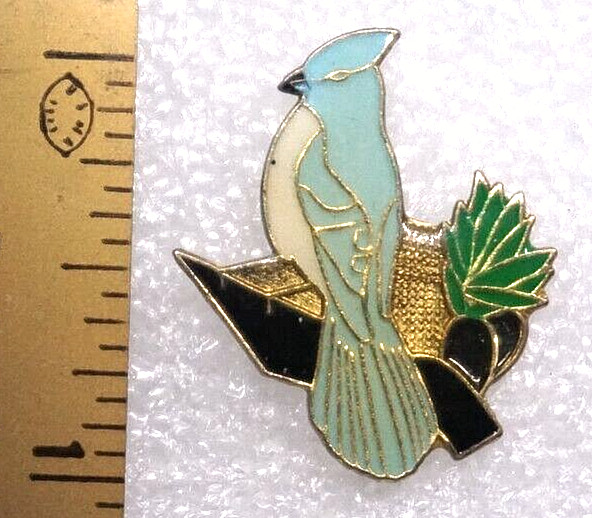 LapelHat Pin Blue Jay Bird