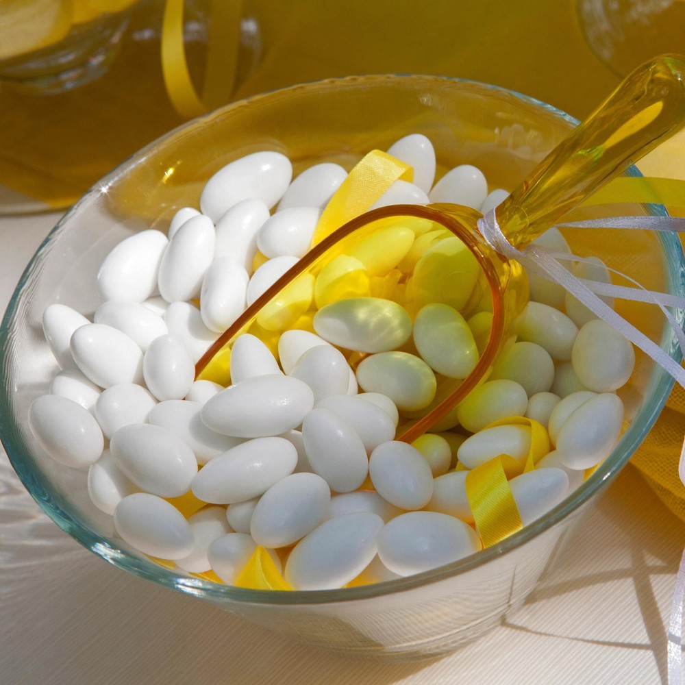White Jordan Almonds, 2 Pound Almonds Bulk Bag, 2 Pound,