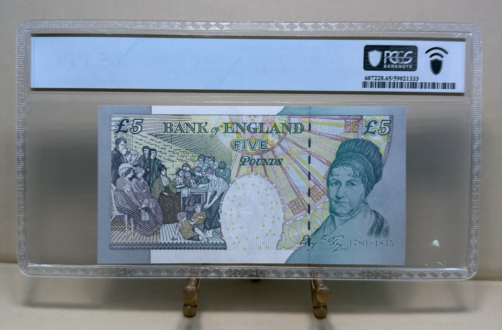 Great Britain-(4) Consecutive Five Pounds-PCGS