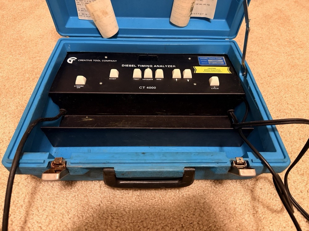 A57 - Creative Tool CT4000 Diesel Tach-Time - Diesel Timing Analyzer
