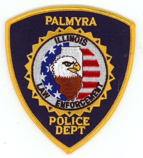 ILLINOIS IL PALMRYA POLICE NICE SHOULDER PATCH SHERIFF