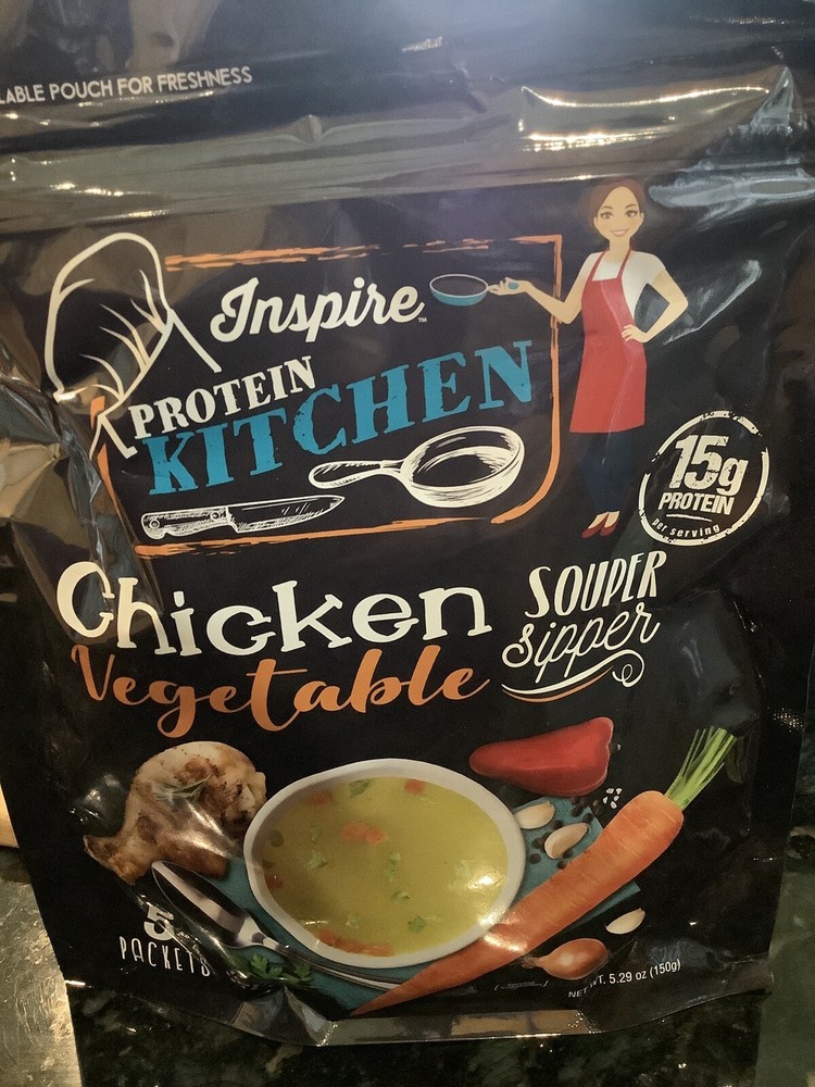 Inspire Protein Chicken Vegetable Soup