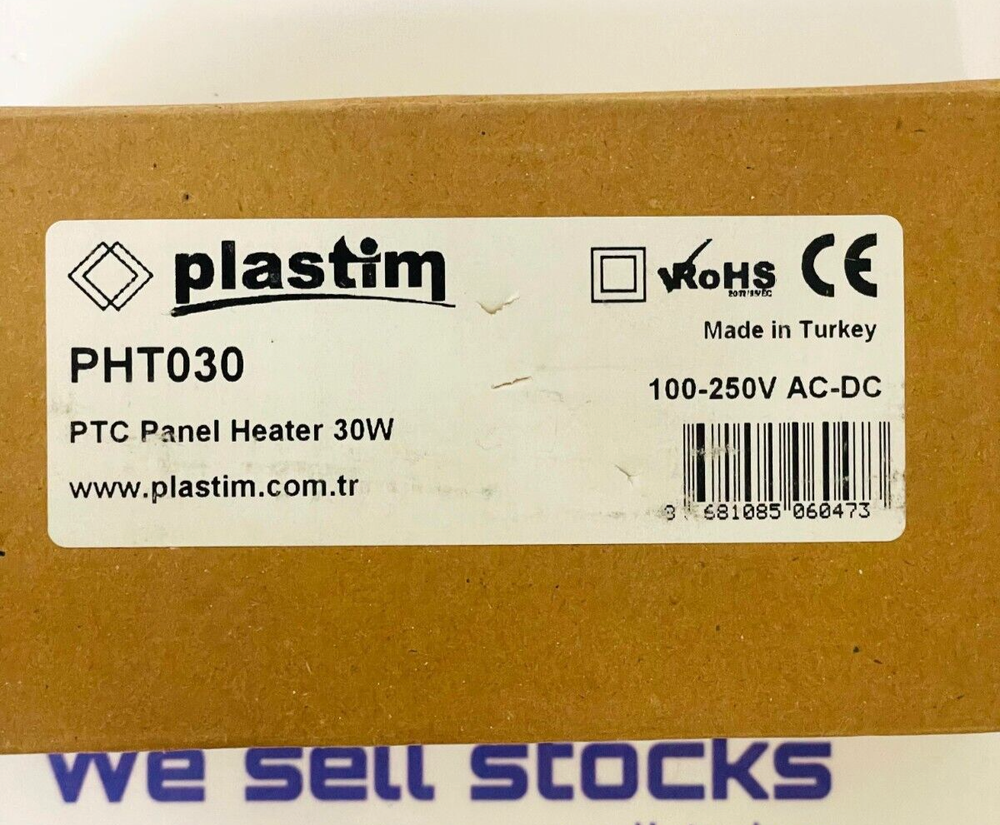 PLASTIM PHT030 PTC Panel Heater 30W