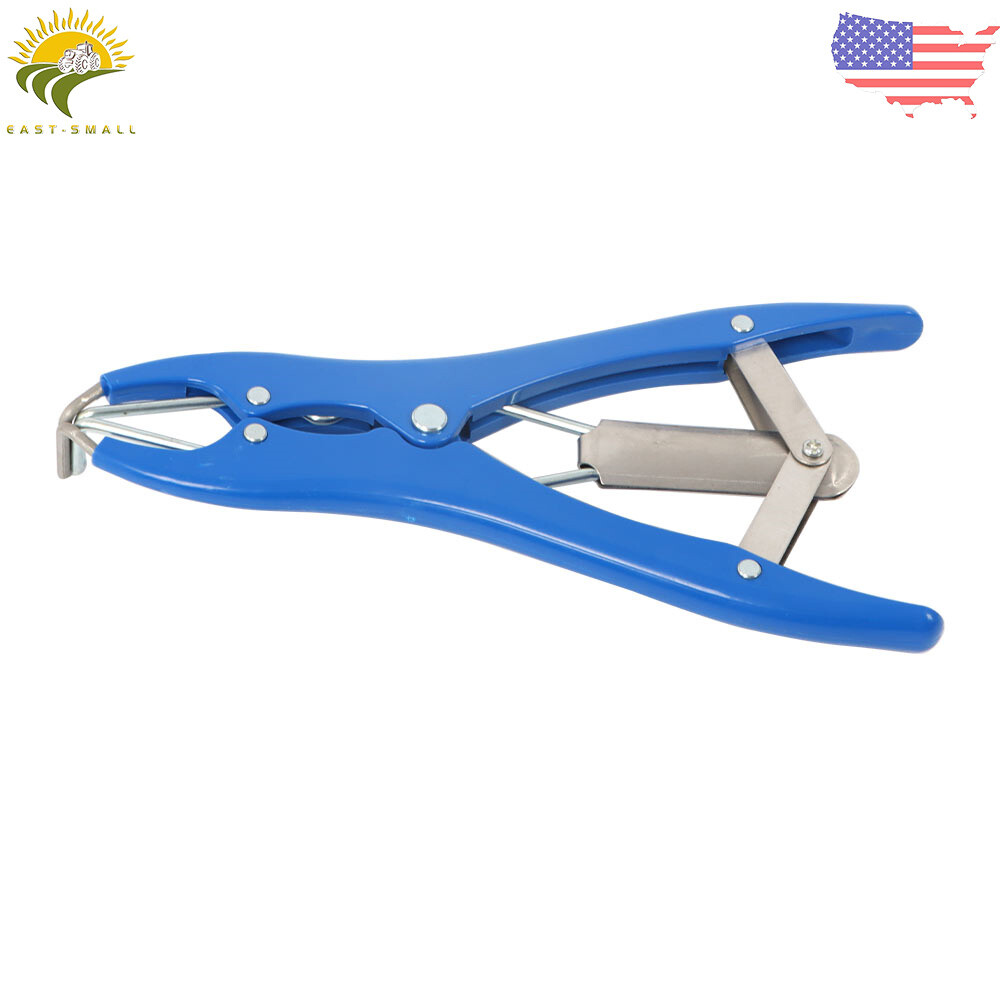 Bander Docking Elastrator Sheep Lamb Castration Applicator ＋ 100 Marking Ring